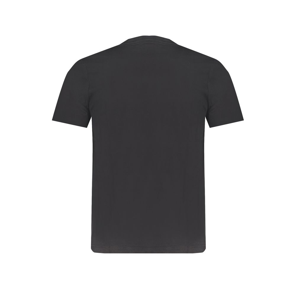 Kappa Black Cotton T-Shirt - Image 2