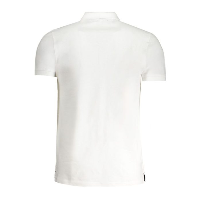 Cavalli Class White Cotton Polo Shirt - Image 2