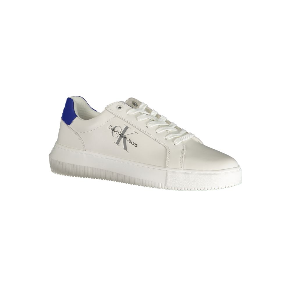 Calvin Klein White Polyester Sneaker - Image 2