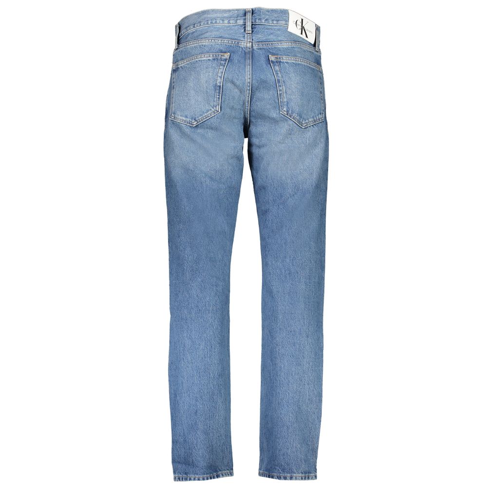 Calvin Klein Blue Cotton Jeans & Pant - Image 2