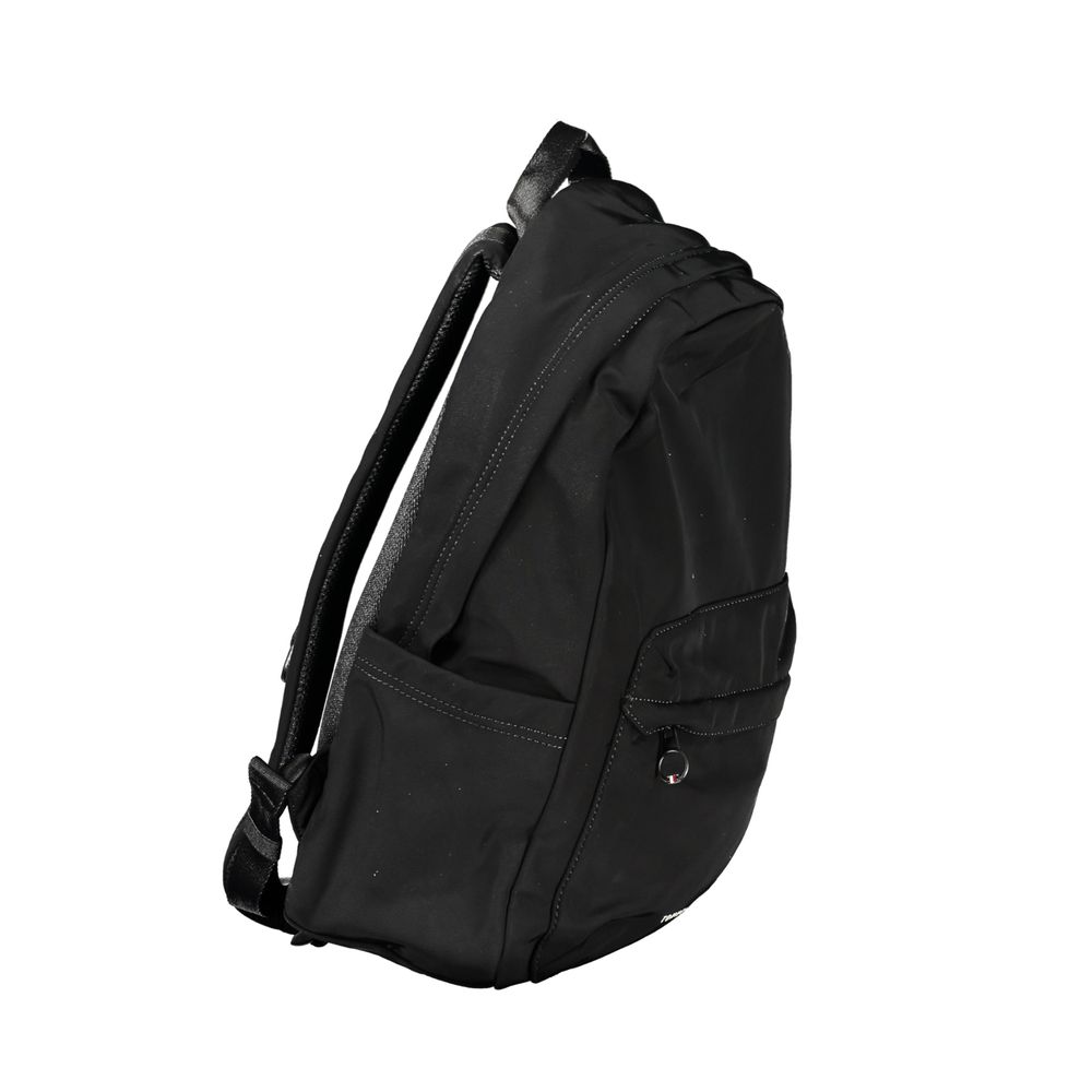 Tommy Hilfiger Black Polyester Men's Backpack - Image 3