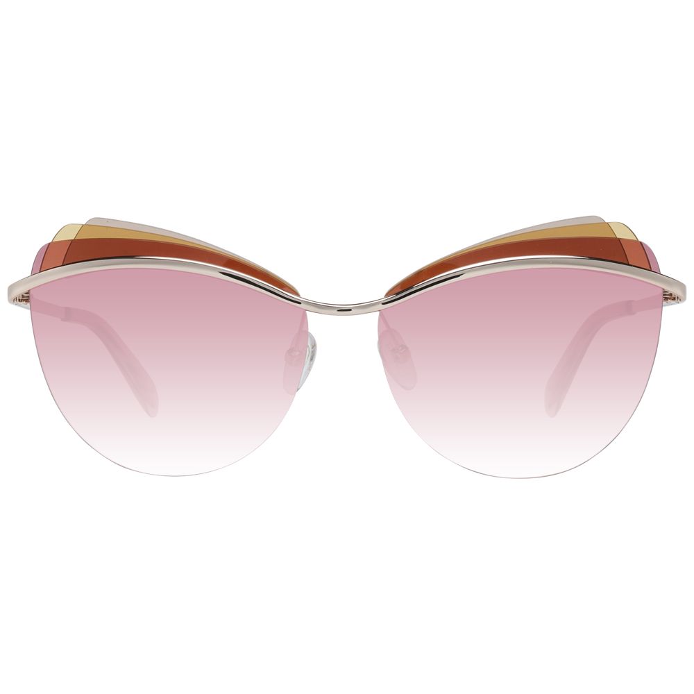 Emilio Pucci Gold Women Sunglasses - Image 2