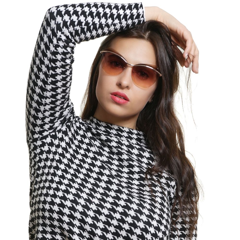 Emilio Pucci Gold Women Sunglasses - Image 4