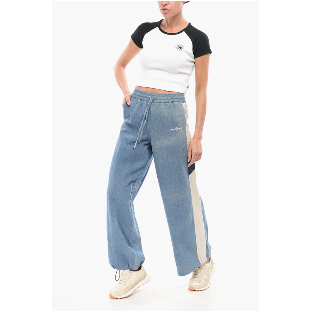 Amiri Lounge Fit Denim Pants With Drawstrings - Image 4