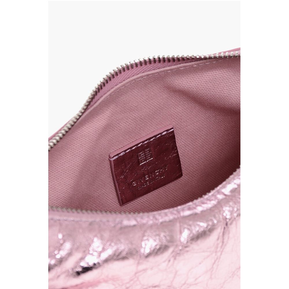 Givenchy Lamè Leather VOYOU Shoulder Bag - Image 4