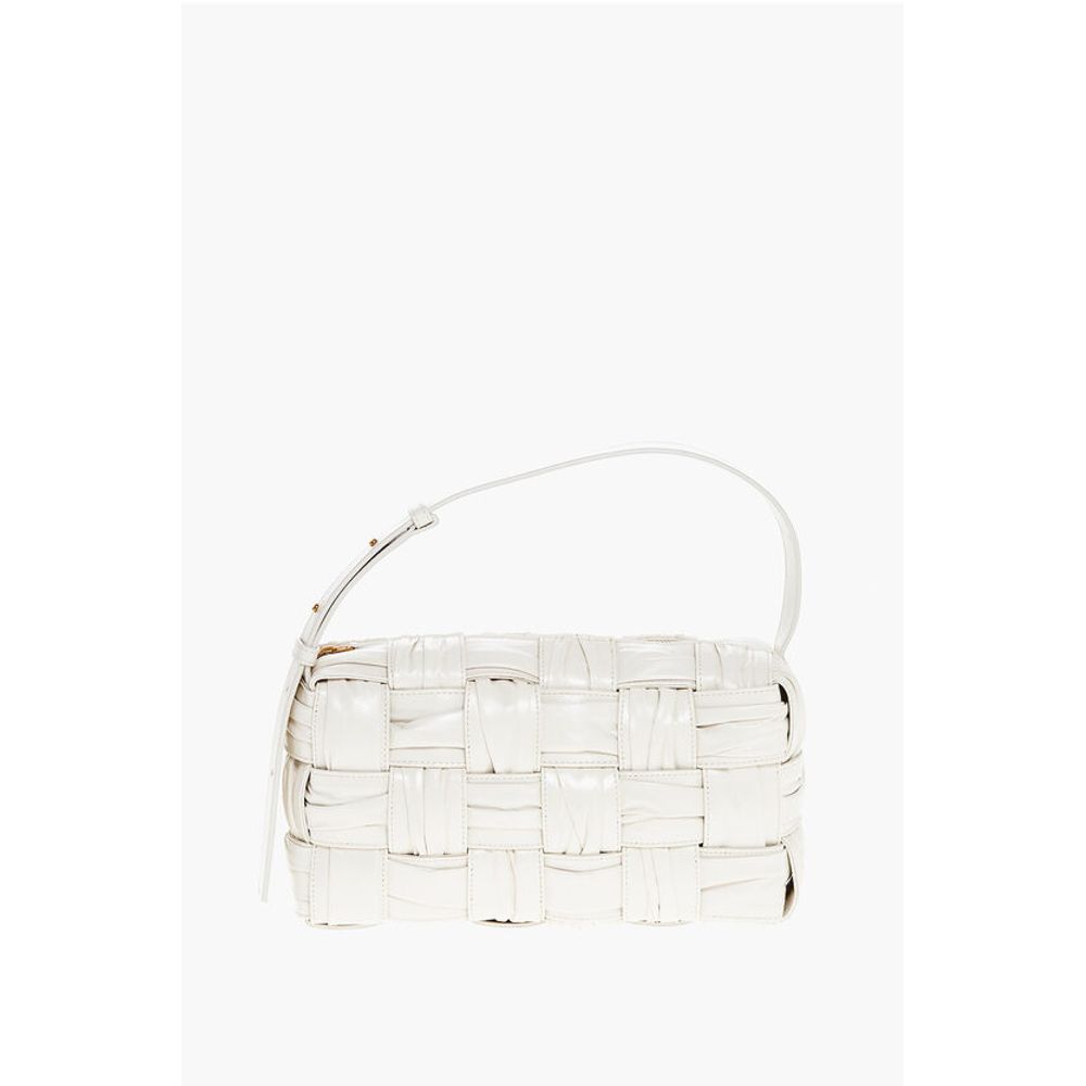 Bottega Veneta Zipped Closure INTRECCIO PLISSÈ Shoulder Bag