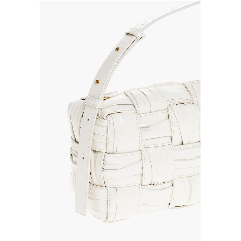 Bottega Veneta Zipped Closure INTRECCIO PLISSÈ Shoulder Bag - Image 3