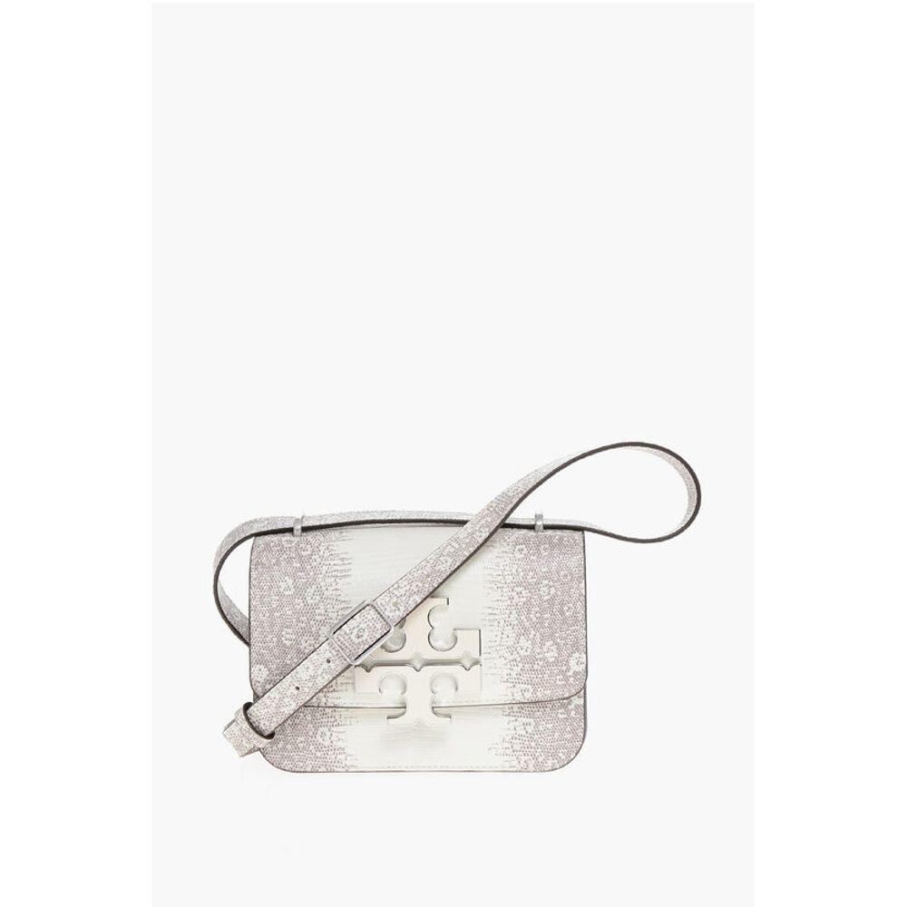 Tory Burch Lizard Effect ELEANOR Leather Shoulder Bag