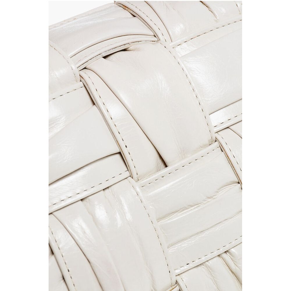 Bottega Veneta Zipped Closure INTRECCIO PLISSÈ Shoulder Bag - Image 4