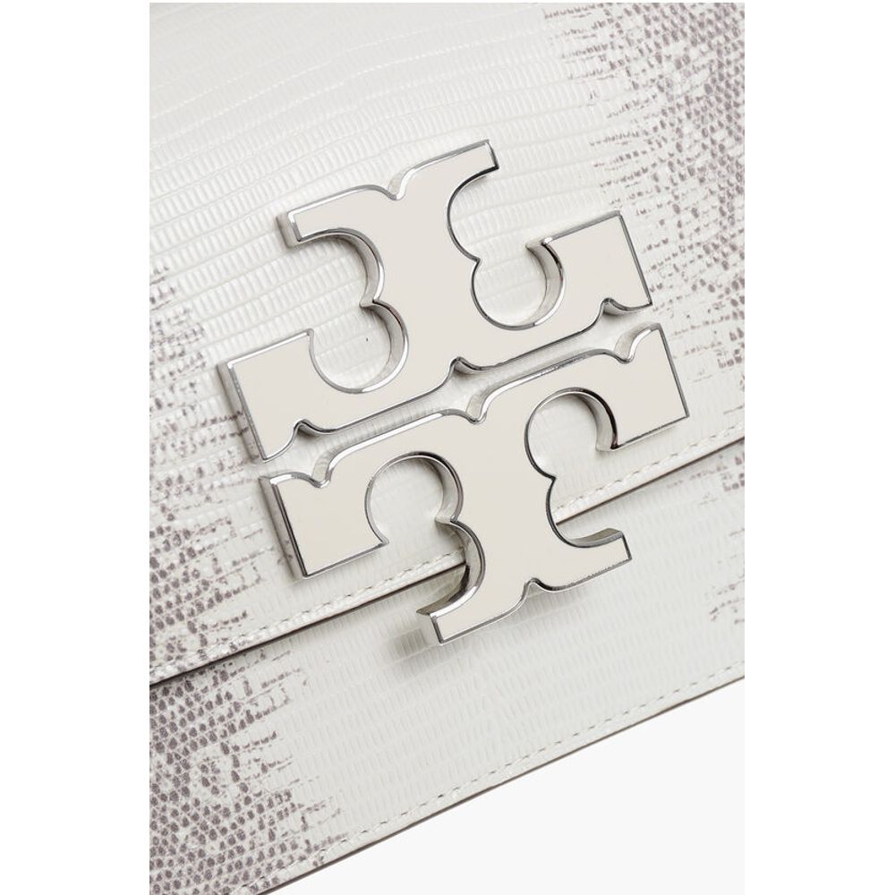 Tory Burch Lizard Effect ELEANOR Leather Shoulder Bag - Image 4