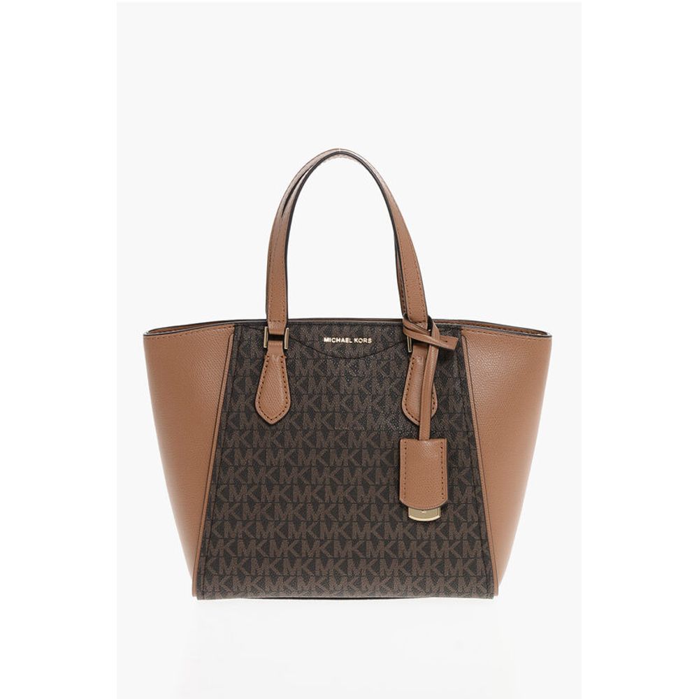 Michael Kors Monogram Eco-leather TARYN Tote Bag