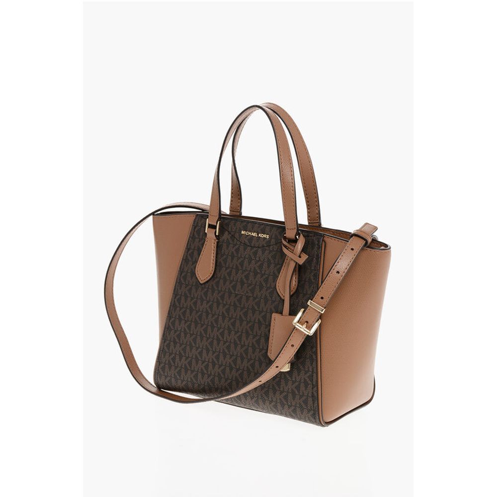 Michael Kors Monogram Eco-leather TARYN Tote Bag - Image 3
