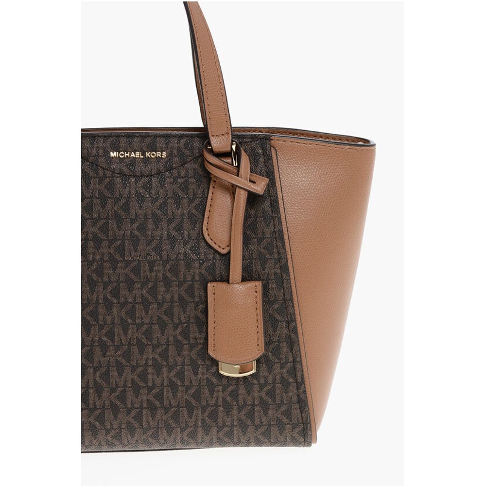Michael Kors Monogram Eco-leather TARYN Tote Bag - Image 4