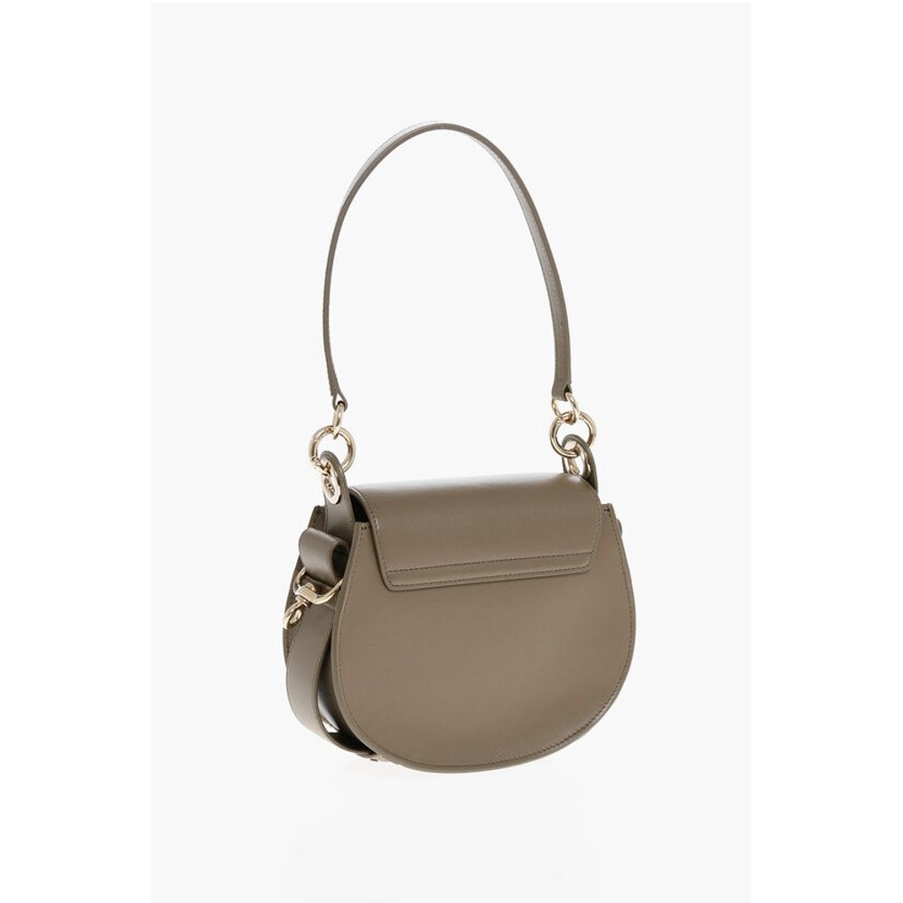 Chloé Leather TESS Shoulder Bag with Suede Detail - Image 2