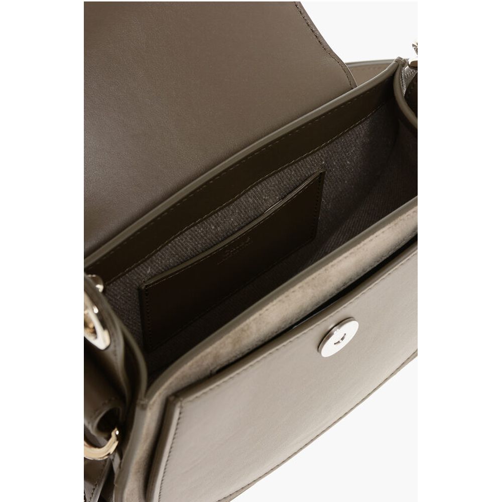 Chloé Leather TESS Shoulder Bag with Suede Detail - Image 5