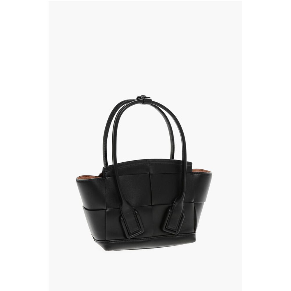 Bottega Veneta Lether INTRECCIO Handbag with Removable Shoulder Strap - Image 2