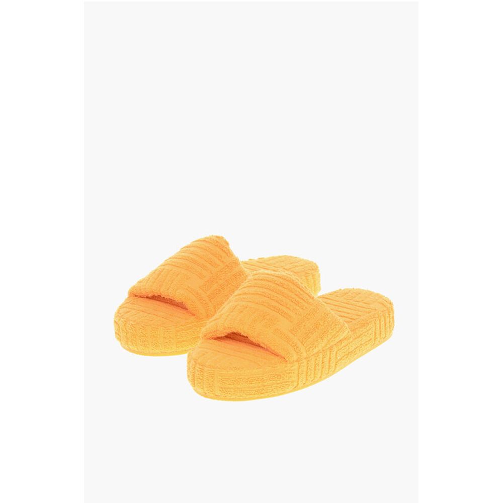 Bottega Veneta Jacquard Terry GEOMETRIC SPONGE Sliders