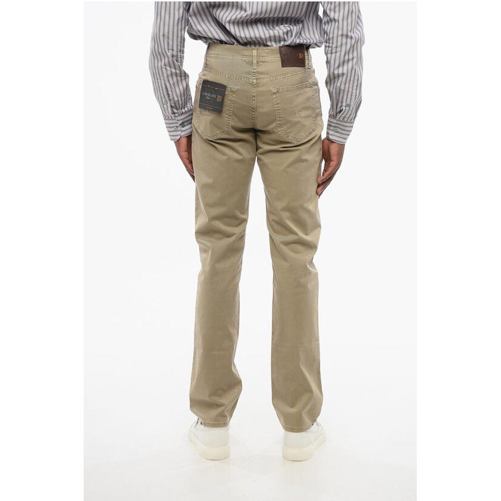 Corneliani ID LUXURY Straight Fit Denims with Embroidered Logo - Image 2