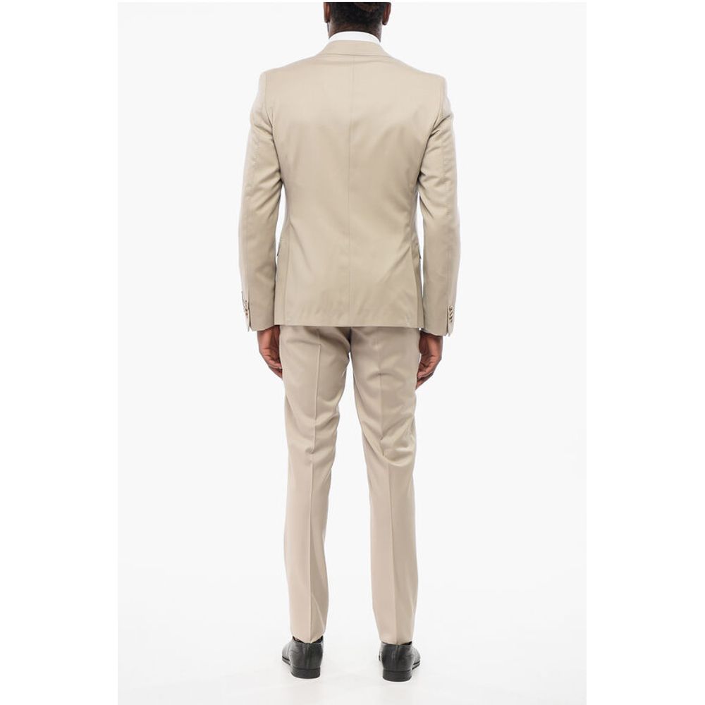 Corneliani CC OLLECTION Virgin Wool RESET Suit with Notch Lapel - Image 4