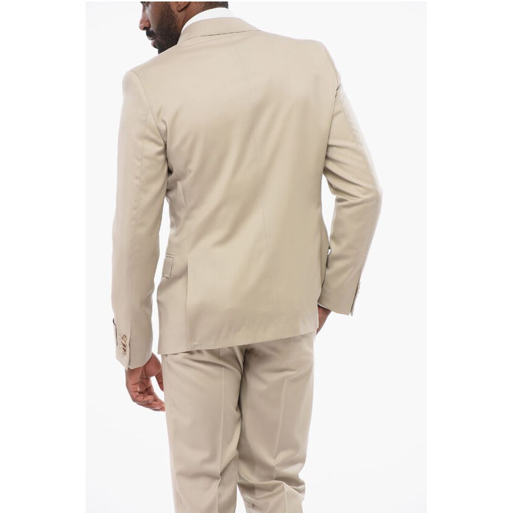 Corneliani CC OLLECTION Virgin Wool RESET Suit with Notch Lapel - Image 5