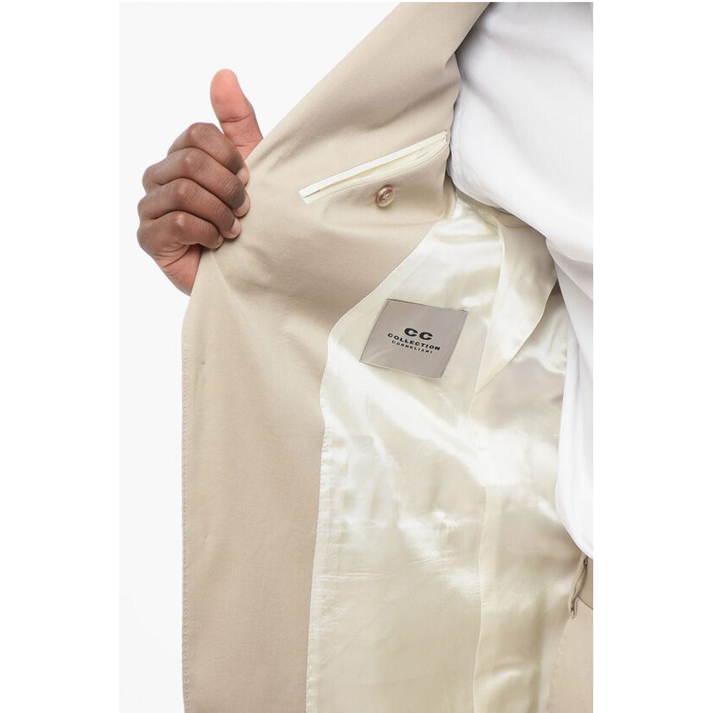 Corneliani CC OLLECTION Virgin Wool RESET Suit with Notch Lapel - Image 6