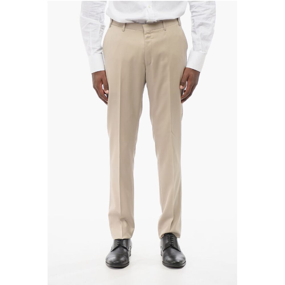 Corneliani CC OLLECTION Virgin Wool RESET Suit with Notch Lapel - Image 7