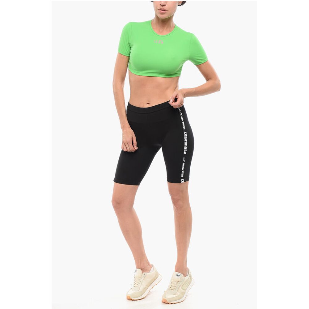 Dsquared² Printed ICON Crop Top - Image 4