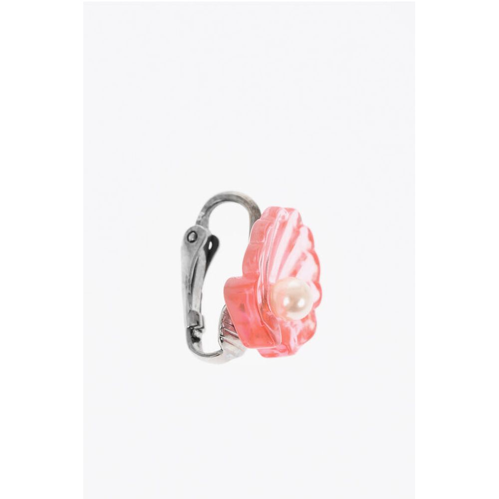 Dsquared² Single Clip Earring with Shell Shaped Design - Image 2