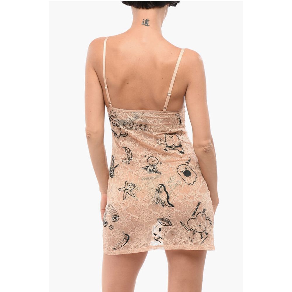 Dsquared² Lace Petticoat with Embroideries - Image 2