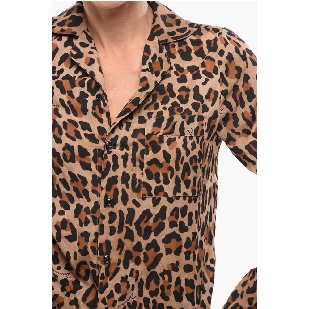 Dsquared² Animal Patterned Pijama Shirt - Image 3