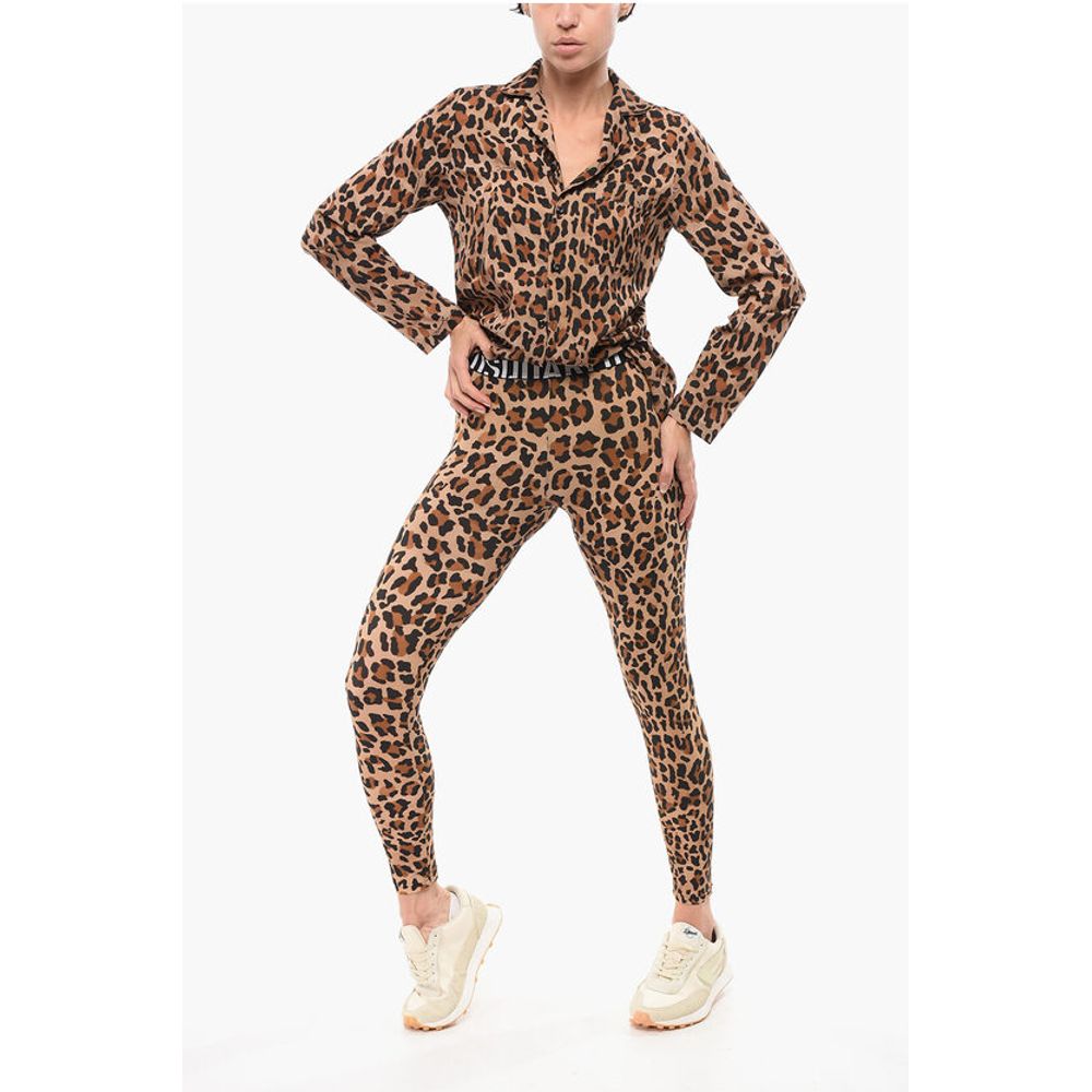Dsquared² Animal Patterned Pijama Shirt - Image 4