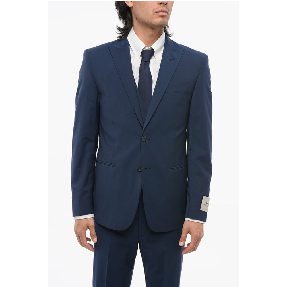 Corneliani CC COLLECTION 3-Piece REFINED Suit with Peak Lapel - Image 2