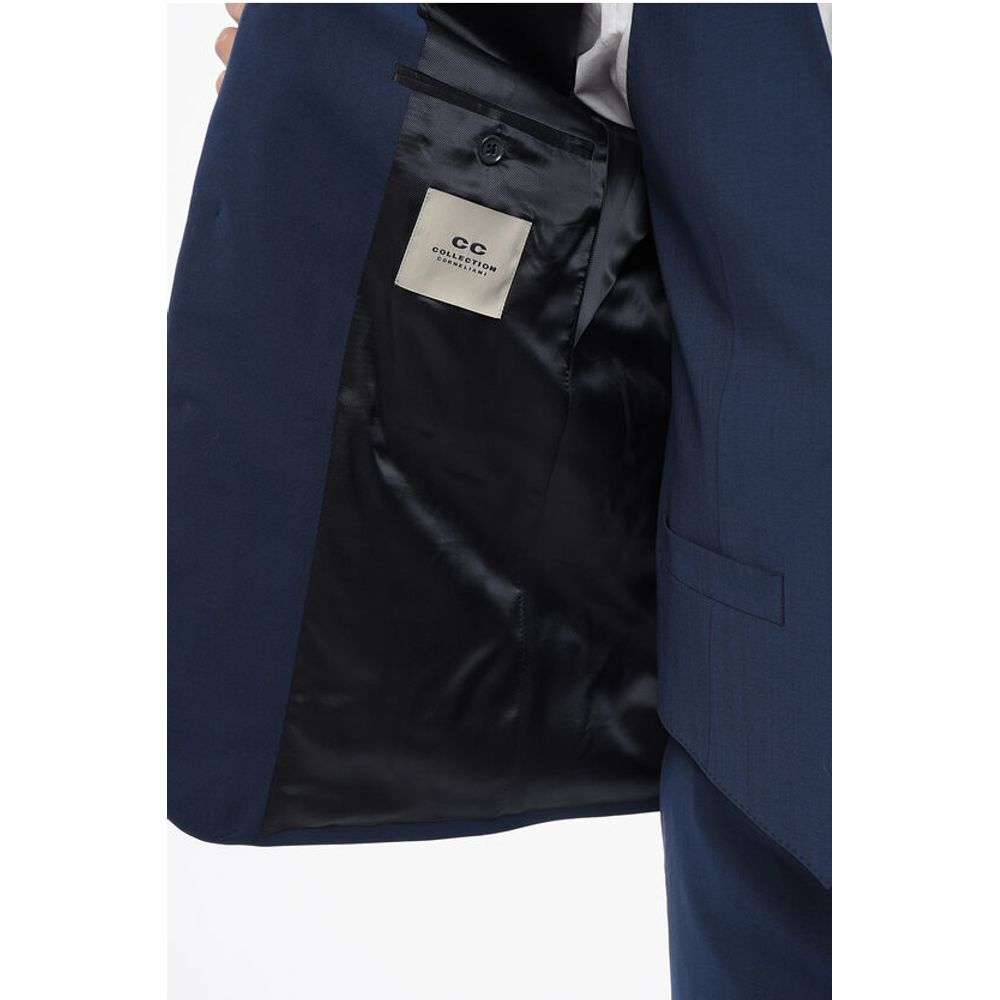Corneliani CC COLLECTION 3-Piece REFINED Suit with Peak Lapel - Image 6