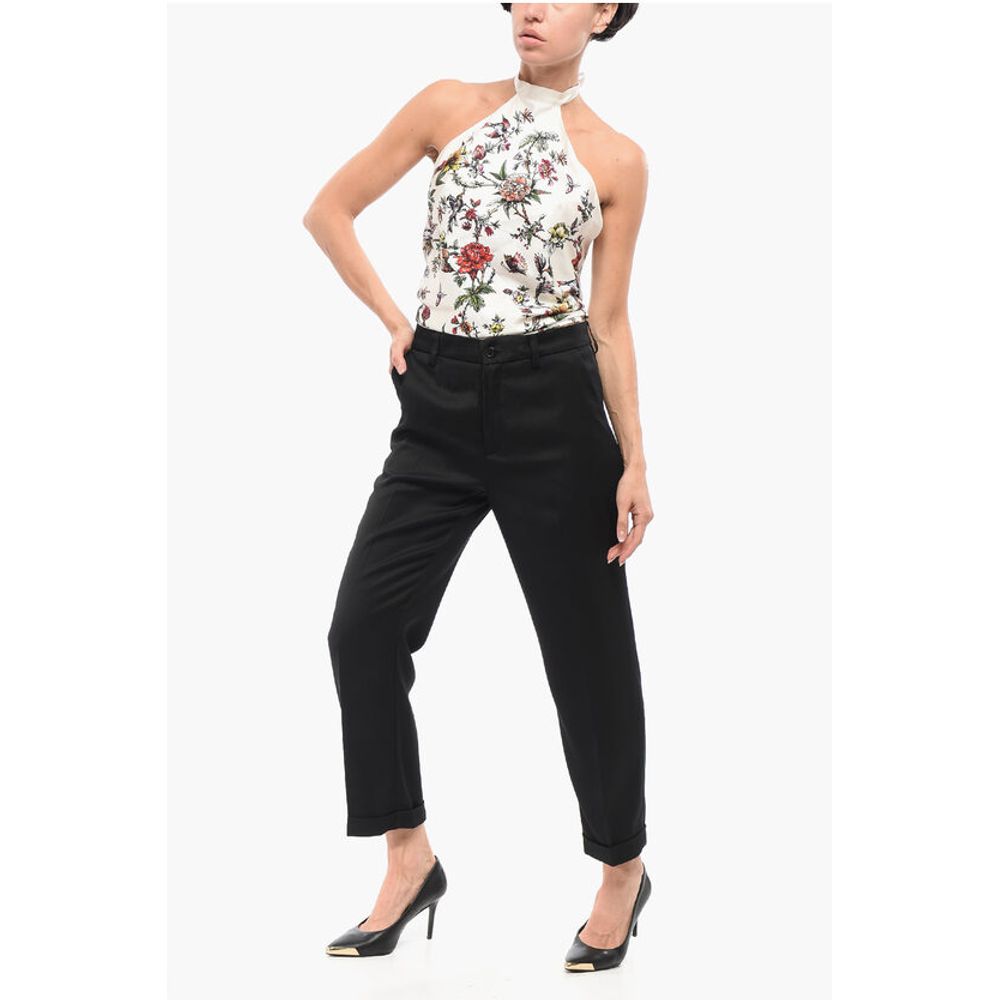 Department 5 High Waist Twill Virgin Wool Blend VOLT Pants - Image 4