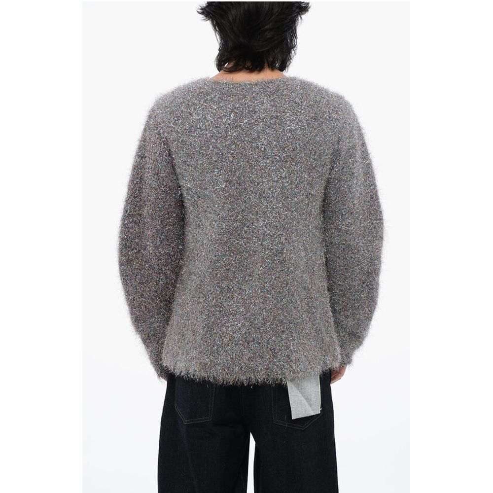 Jil Sander Lurex CHUNKY Fuzzy Sweater - Image 2