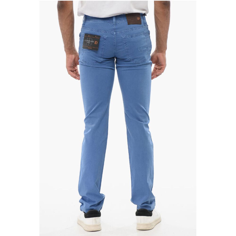 Corneliani ID LUXURY DENIM Ton-sur-ton Embroidered Denims - Image 2