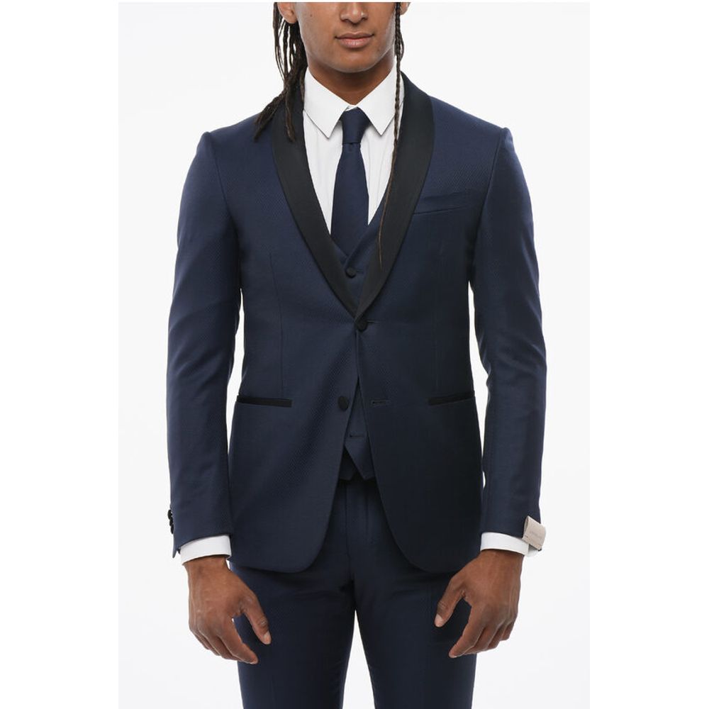Corneliani Shawl Lapel CERIMONIA ACADEMY 3-Piece Suit - Image 2