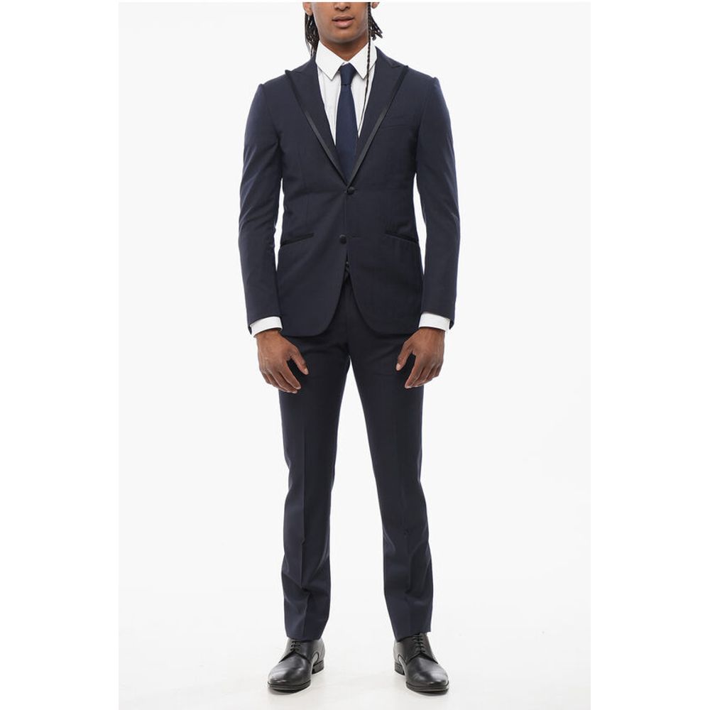 Corneliani 3-Piece CERIMONIA ACADEMY Suit with Satin Details