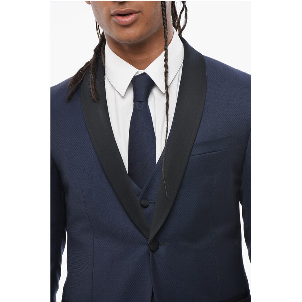 Corneliani Shawl Lapel CERIMONIA ACADEMY 3-Piece Suit - Image 3