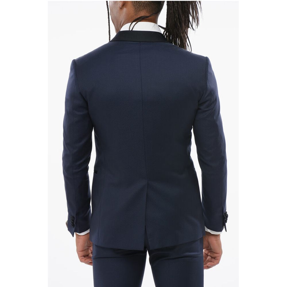 Corneliani Shawl Lapel CERIMONIA ACADEMY 3-Piece Suit - Image 5