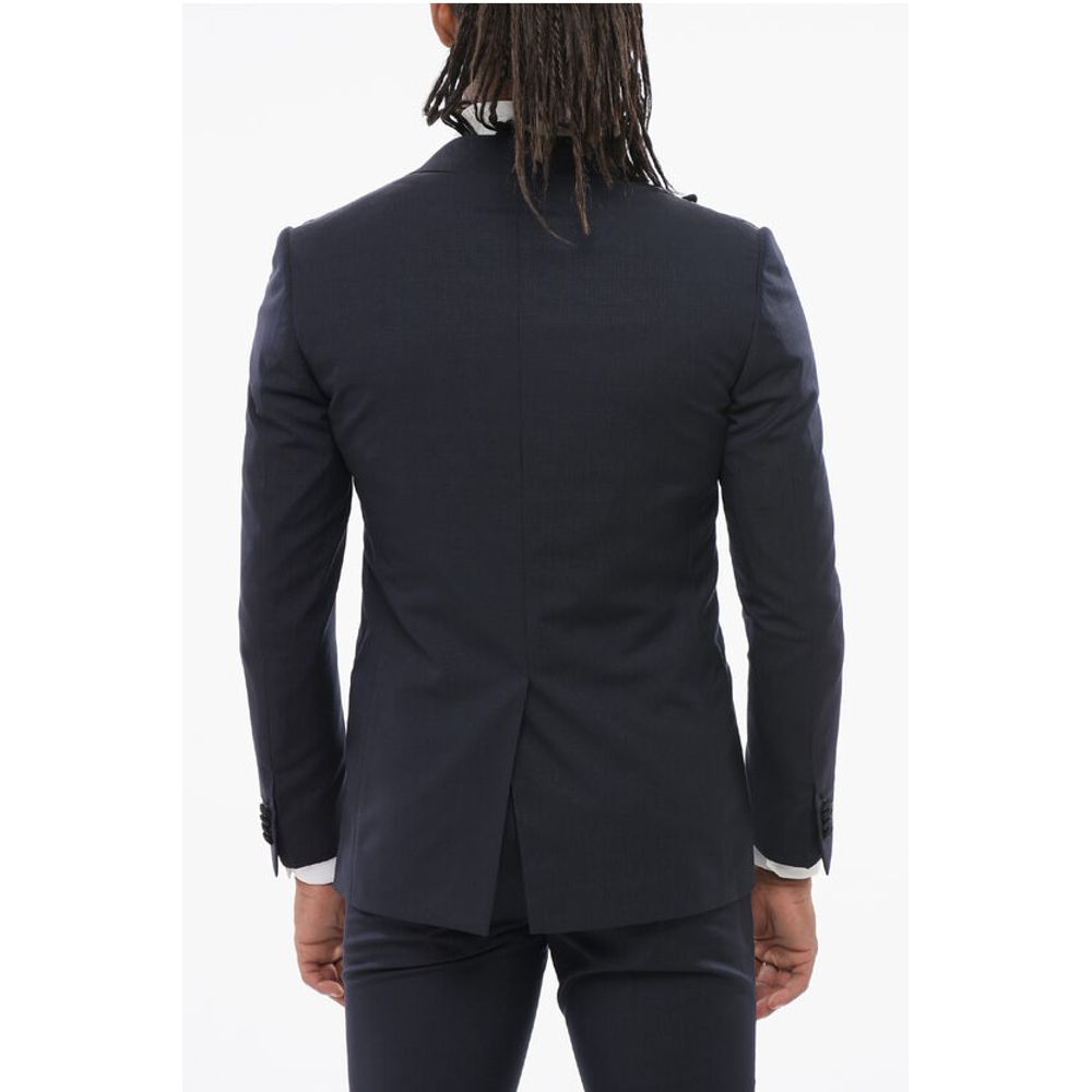 Corneliani 3-Piece CERIMONIA ACADEMY Suit with Satin Details - Image 5