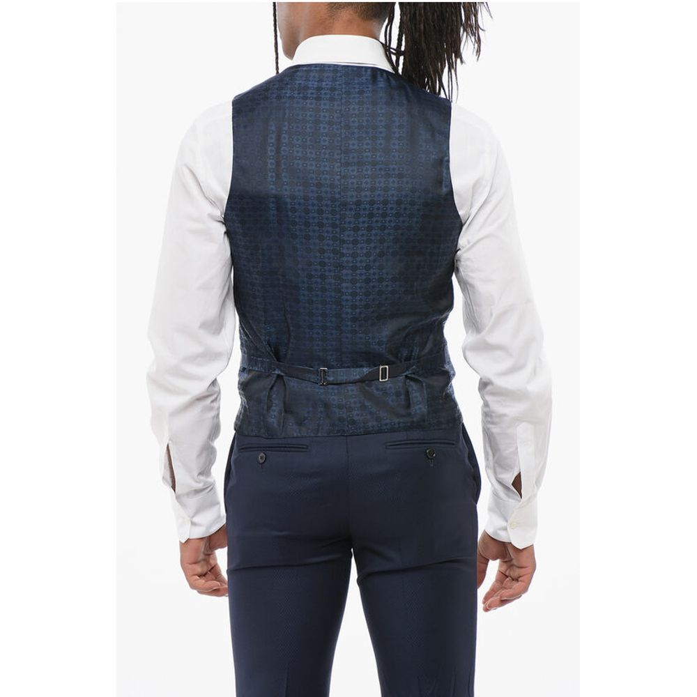 Corneliani Shawl Lapel CERIMONIA ACADEMY 3-Piece Suit - Image 8