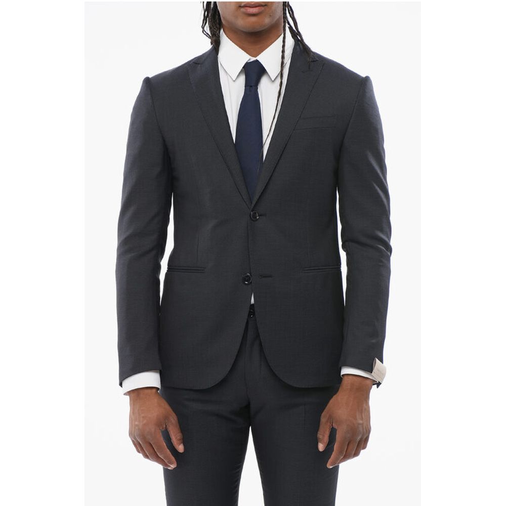 Corneliani Pin Point CERIMONIA ACADEMY Virgin Wool Blend Suit - Image 2