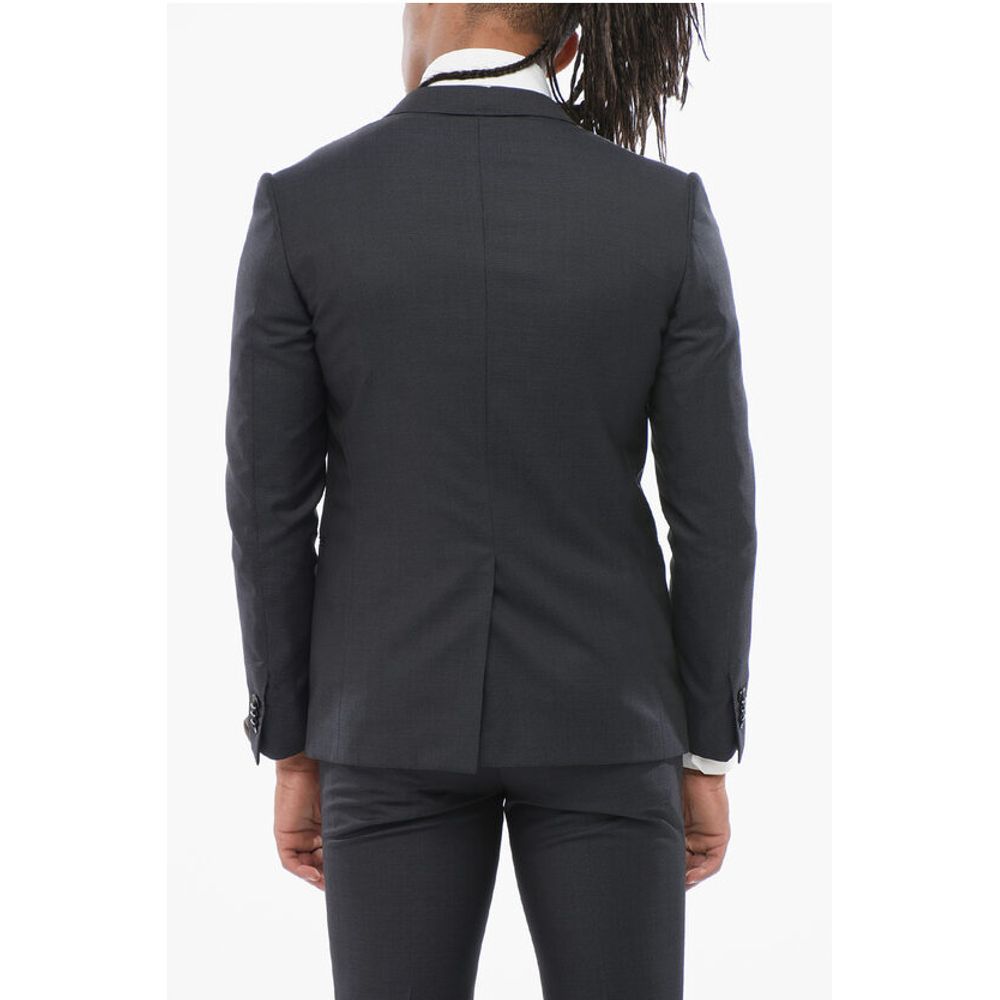 Corneliani Pin Point CERIMONIA ACADEMY Virgin Wool Blend Suit - Image 5