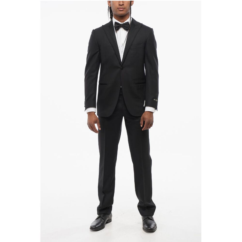 Corneliani 2-Pieces SMOKING LEADER Suit with Satin Details