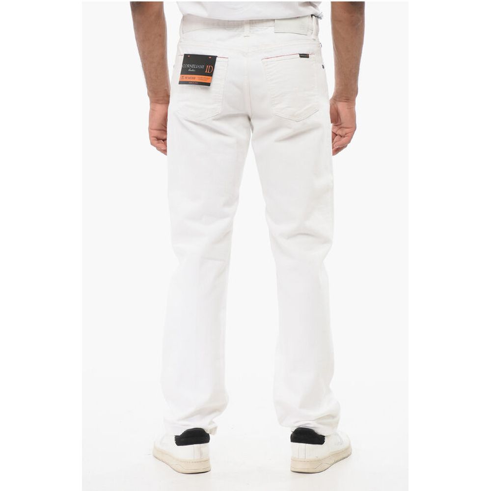 Corneliani ID LUXURY DENIM Denims with Contrasting Stitching - Image 2