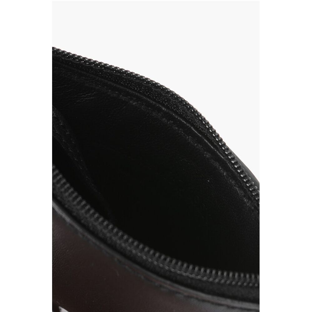 Alexander McQueen Leather Coin Holder With Logo - Image 4