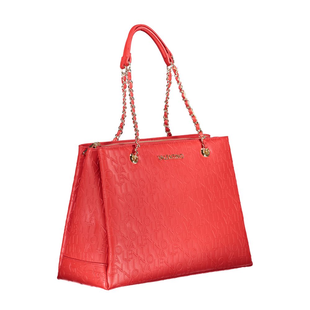 Mario Valentino Red Polyethylene Handbag - Image 3