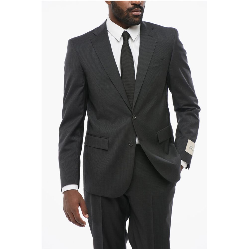 Corneliani CC COLLECTION Pinstriped REFINED Virgin Wool Suit - Image 2