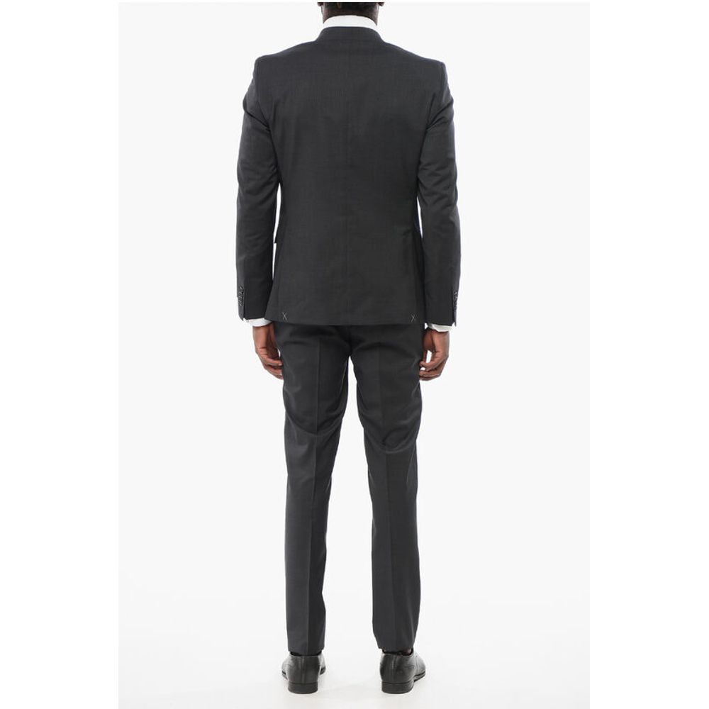 Corneliani CC COLLECTION Pinstriped REFINED Virgin Wool Suit - Image 4
